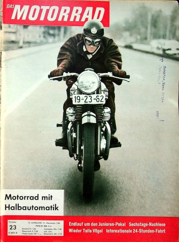 Motorrad 23/1961