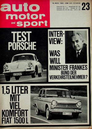 Auto Motor und Sport 23/1963