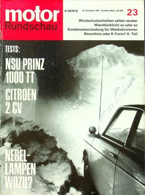 Motor Rundschau 23/1965
