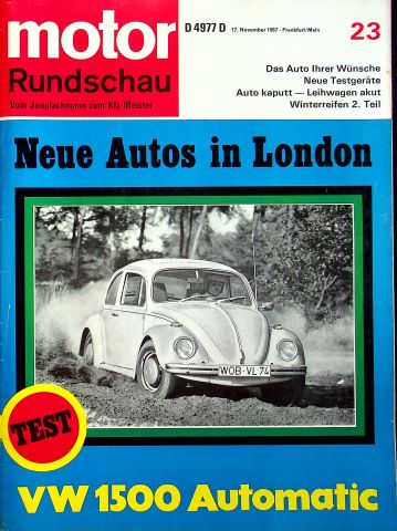 Motor Rundschau 23/1967