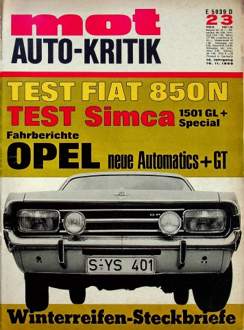 MOT 23/1968