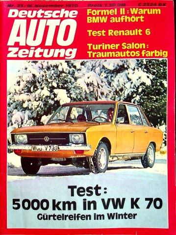 Autozeitung 23/1970