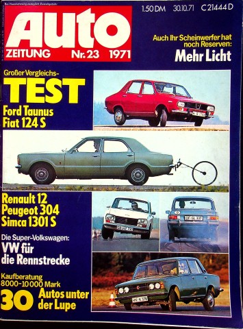 Autozeitung 23/1971