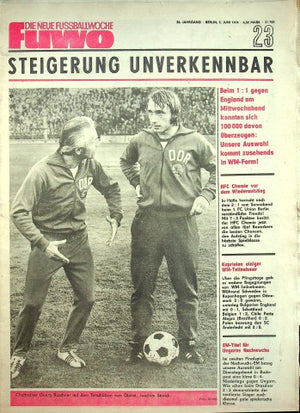 Fuwo Fussballwoche 23/1974