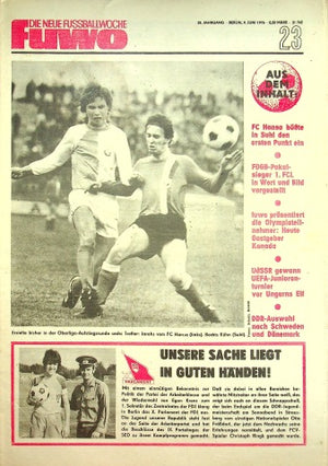 Fuwo Fussballwoche 23/1976