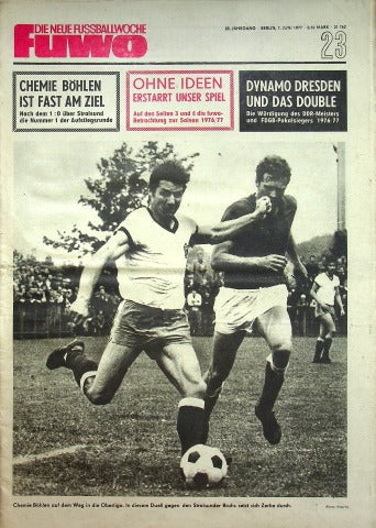 Fuwo Fussballwoche 23/1977