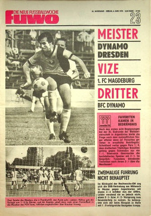 Fuwo Fussballwoche 23/1978