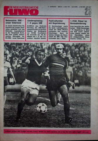 Fuwo Fussballwoche 23/1979