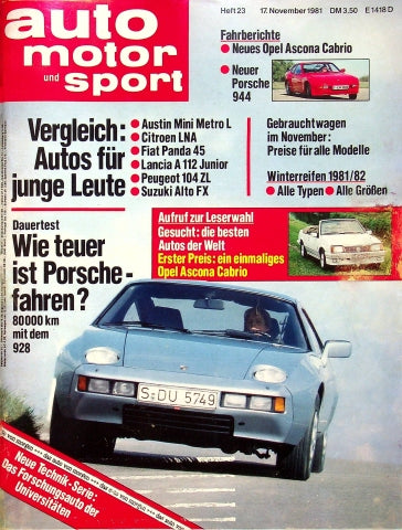 Auto Motor und Sport 23/1981