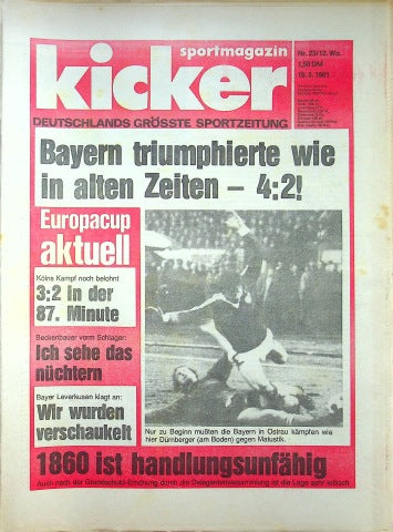 Kicker 23/1981