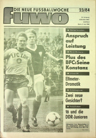 Fuwo Fussballwoche 23/1984