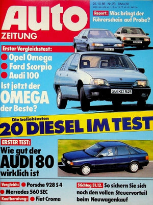 Autozeitung 23/1986
