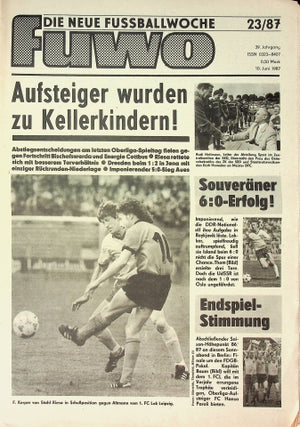 Fuwo Fussballwoche 23/1987