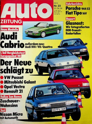 Autozeitung 23/1988