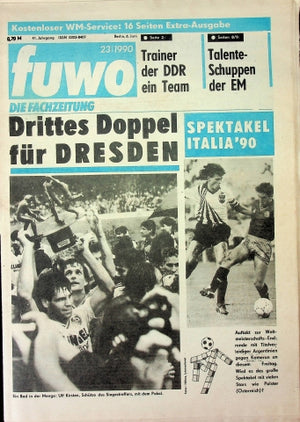 Fuwo Fussballwoche 23/1990