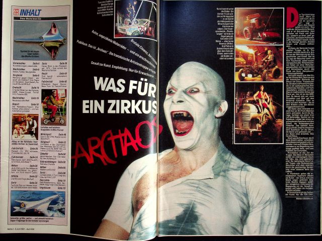 Inhaltsverzeichnis Auto Bild 23/1991