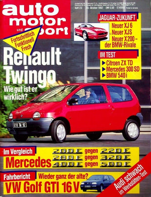 Auto Motor und Sport 23/1992