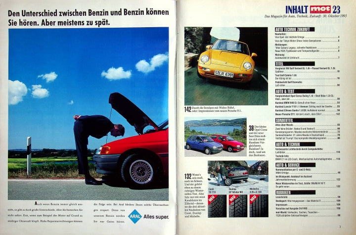 Inhaltsverzeichnis MOT 23/1993