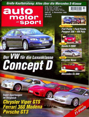 Auto Motor und Sport 23/1999