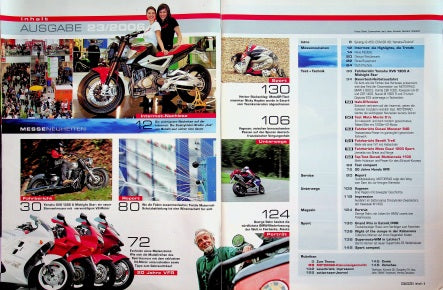 Inhaltsverzeichnis Motorrad 23/2006