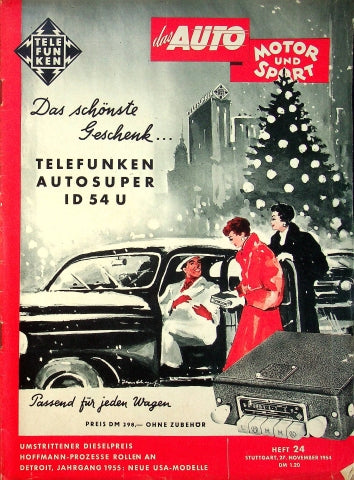 Auto Motor und Sport 24/1954