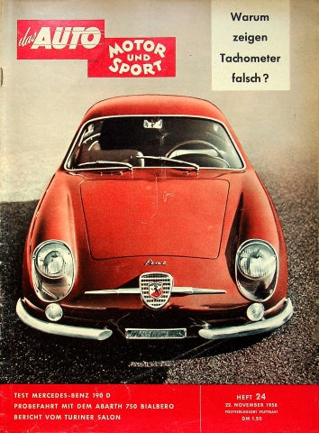 Auto Motor und Sport 24/1958