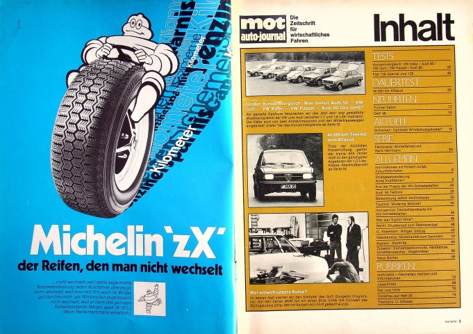 Inhaltsverzeichnis MOT 24/1974