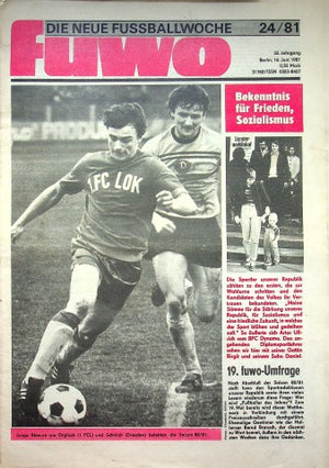 Fuwo Fussballwoche 24/1981