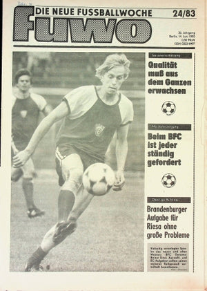 Fuwo Fussballwoche 24/1983