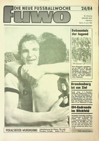 Fuwo Fussballwoche 24/1984
