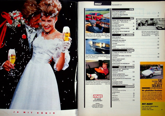 Inhaltsverzeichnis MOT 24/1986