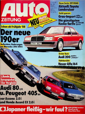 Autozeitung 24/1987