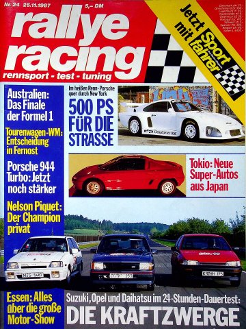 Rallye Racing 24/1987
