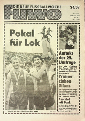 Fuwo Fussballwoche 24/1987