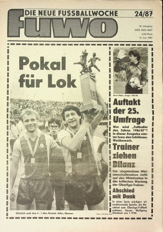 Fuwo Fussballwoche 24/1987