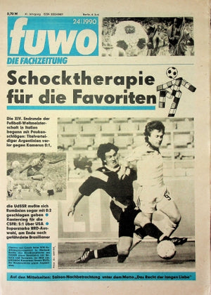 Fuwo Fussballwoche 24/1990