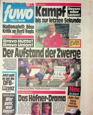 Fuwo Fussballwoche 24/1991