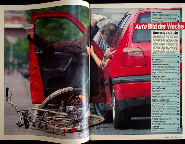 Inhaltsverzeichnis Auto Bild 24/1993
