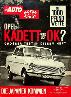 Auto Motor und Sport 25/1962