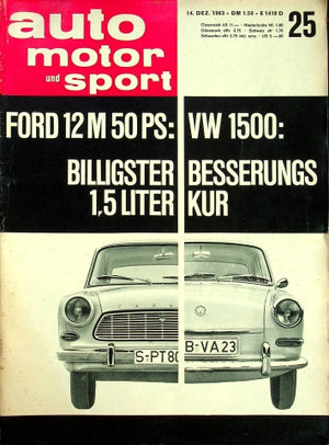 Auto Motor und Sport 25/1963
