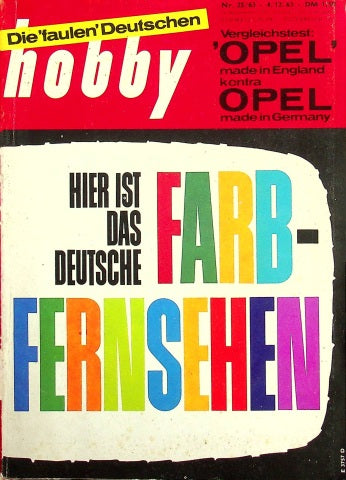 Hobby 25/1963