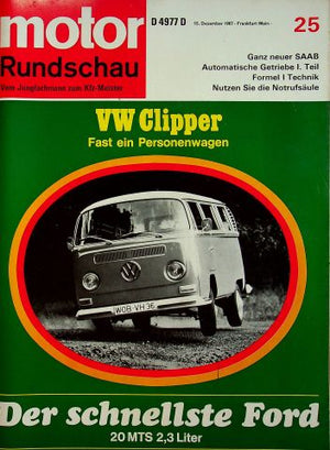 Motor Rundschau 25/1967