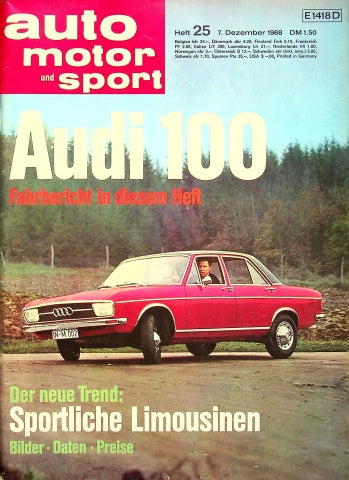Auto Motor und Sport 25/1968