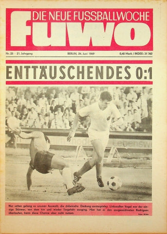Fuwo Fussballwoche 25/1969