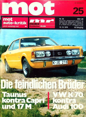 MOT 25/1970