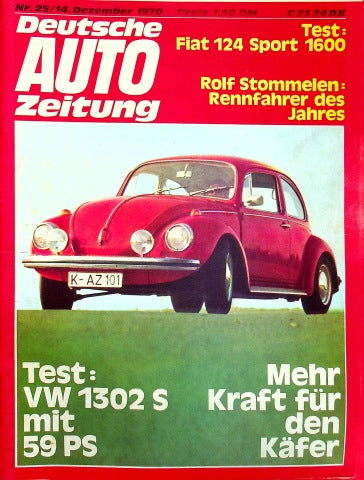 Autozeitung 25/1970