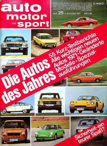 Auto Motor und Sport 25/1971