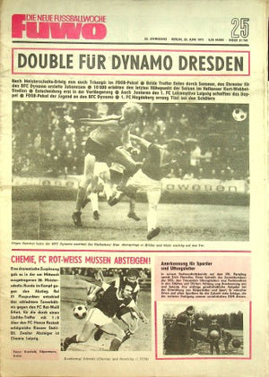 Fuwo Fussballwoche 25/1971