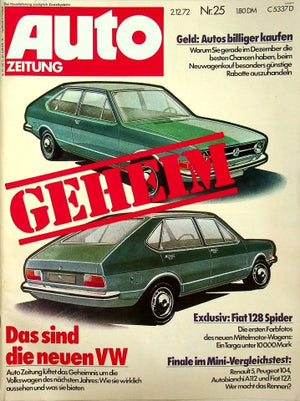 Autozeitung 25/1972