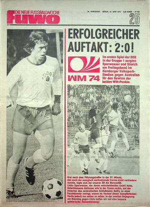 Fuwo Fussballwoche 25/1974